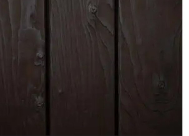 Palisander charred timber finish