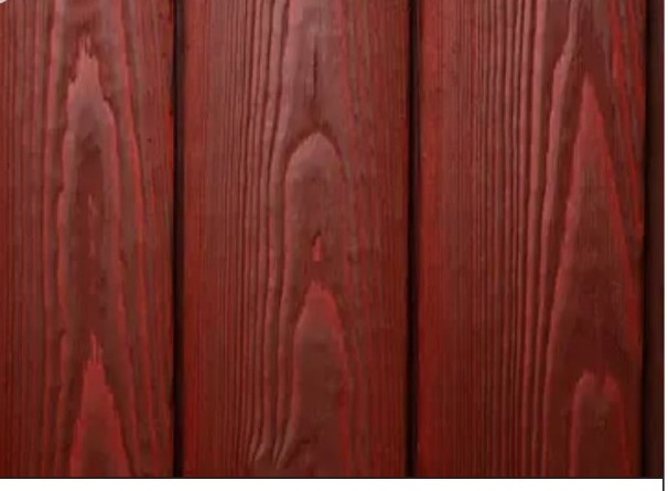 Sweden Red charred timber finish